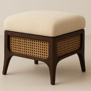Aura Rattan Otoman (Pair)