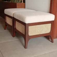 Load image into Gallery viewer, Aura Rattan Otoman (Pair)