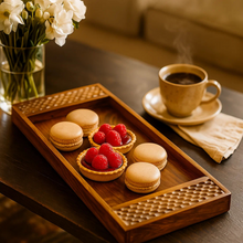 Load image into Gallery viewer, Walnut Weave Tray (Large)
