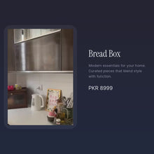 Load and play video in Gallery viewer, Walnut Roll-Top Bread Box
