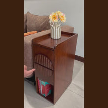 Load and play video in Gallery viewer, Ribbed End Table
